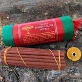 Натуральні тибетські пахощі ручної роботи Tibetan Dragons Blood (Дерево Крові Дракона) 30шт з підставкою, Непал id_12144 фото