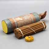 Натуральні тибетські пахощі ручної роботи Tibetan Cedarwood (Тибетський Кедр) 30шт з підставкою, Непал id_12137 фото