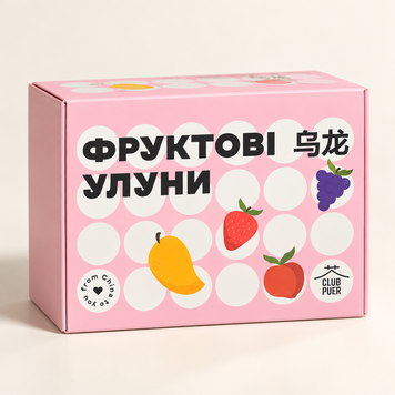 Набор китайских аутентичных Фруктовых Улунов: Благословенный Вкус 4 шт по 25г, Китай id_11787 фото