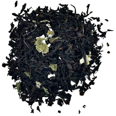 Натуральний чай Бризки Шампанського: Чорний цейлонський чай персиком, абрикосом та квітами 50г. id_9645 фото
