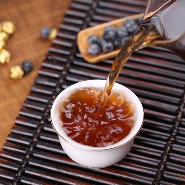 Смола Шу Пуеру елітна чайна паста Ча Гао 10шт по 0.7г, Китай id_856 фото