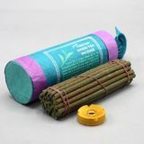 Натуральні тибетські пахощі ручної роботи Tibetan Green Tea (Тибетський Зелений Чай) 30шт з підставкою, Непал id_12139 фото