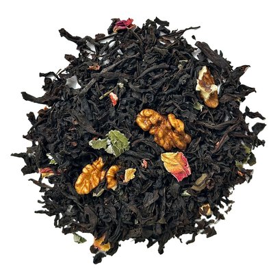 Натуральний чай Лампа Аладдіна: Чорний цейлонський чай з суницею, трояндою та цедрою 50г. id_9637 фото
