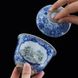 Гайвань порцелянова Гори мудрості ручної роботи з кришечкою 150 мл, Китай id_8809 фото 2
