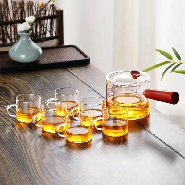 Заварник з потовщеного боросилікатного скла Holy Sandalwood 500 мл, Китай id_11126 фото