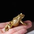 Чайний Улюбленець Цілеспрямована Жабка, що приносить Безмежне Багатство, латунь художнє лиття