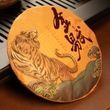 Шу Пуэр высокогорный Yunnan Yiwu Gushu Тигр Иу блин 357г, Китай