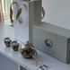 Коллекционный авторский чайный набор из серебряной керамики от Мастера Янь Цзиня - Дракон и Феникс id_11651 фото 3