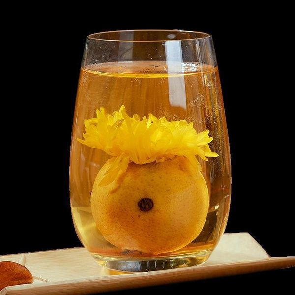 Червоний чай з хризантемою в лимоні 1 шт, Китай id_8387 фото