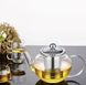 Чайник для заварювання Kamjove Tea Art Pot A-07 з термостійкого скла з металевим фільтром 600мл, Китай id_9353 фото 4