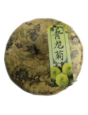 Чай із квітів хризантем Зелений дракон пресований 100г, Китай id_2356 фото