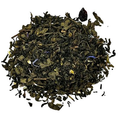 Натуральний чай Казки Шахеризади: Зелений чай з трояндою, жасмином та волошкою 50г id_9661 фото