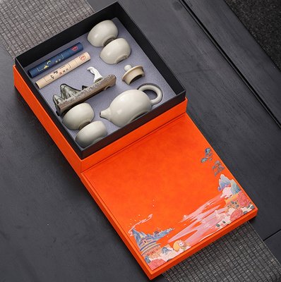 Набір посуду з курильницею і пахощами для чайної церемоніі та медитації Осягаючи Дзен, Китай id_9777 фото