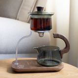 Дизайнерский магнитный заварник в стиле лофт Smoky Wood and Steel 350 мл id_12341 фото