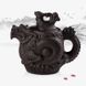 Автентичний чайник Дракон та фенікс з ісинської глини "Символ багатства, щастя та удачі" темний 500 мл, Китай id_8795 фото 1