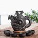 Автентичний чайник Дракон та фенікс з ісинської глини "Символ багатства, щастя та удачі" темний 500 мл, Китай id_8795 фото 9