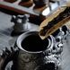 Автентичний чайник Дракон та фенікс з ісинської глини "Символ багатства, щастя та удачі" темний 500 мл, Китай id_8795 фото 14