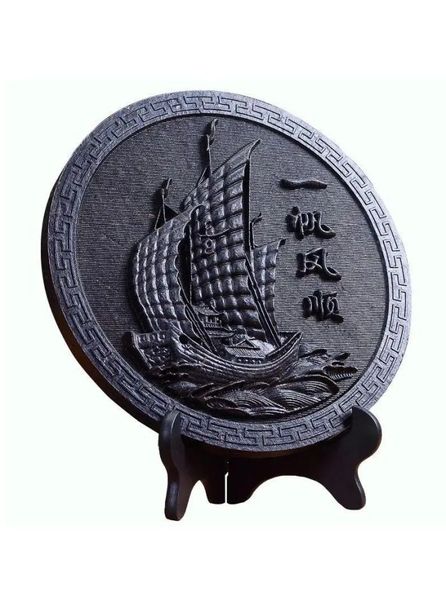 Чай Да Хун Пао "Піратський корабель зі скарбами" Фуцзянь з підставкою 1кг id_7509 фото
