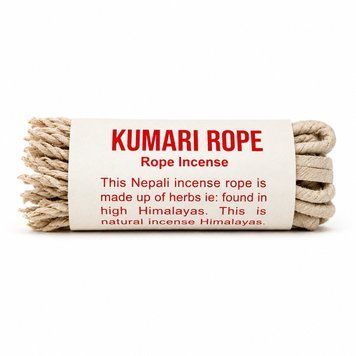 Натуральні тибетські мотузкові пахощі ручної роботи: Kumari Rope - підношеннят Богині Кмарі, що приносить Удачу 25шт, Непал id_12352 фото
