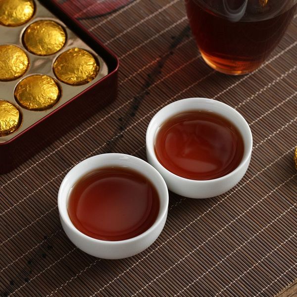 Подарунковий набір чаю Шу Пуер китайський зрілий класичний 15 шт по 5г id_8454 фото