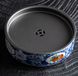 Чабань кругла Гранат благословіння керамічна з металевою кришкою 14х3см, Китай id_8810 фото 11