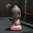 Фигурка Чайного воспитанника из иссинской глины Будда Татхагата розовый 8,5см, Китай id_10196 фото
