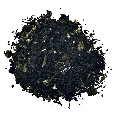 Натуральний чай Смородина з Шампанським: Купаж чорного та зеленого чаїв зі смородиною, ягодами та квітами 50г id_9669 фото