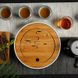 Бамбукова чабань "Водна гладь" для чайної церемонії з білим піддоном, Китай id_979 фото 4
